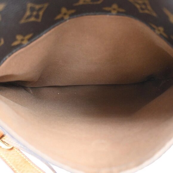 LOUIS VUITTON Odeon PM Shoulder Bag Monogram Leather Brown France - Picture 12 of 16